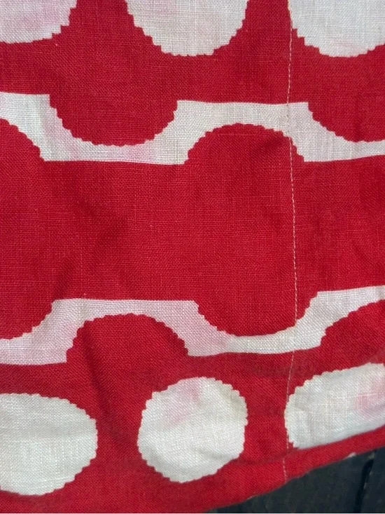 FARM Rio Red Palermo Sleeveless Midi Dress Size Small 38470 - Picture 15 of 16